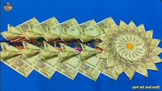 This is 1000 rupees note mala design |  Saadi me note mala ka design 😍😍