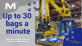 Bag Palletizing Pet Food