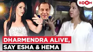 Dharmendra Health Update: Hema Malini, Esha Deol SLAM false reports of the actor's death