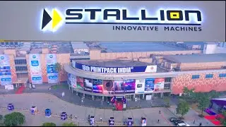 Stallion Innovative Machines  by @alhadg  at Printpack India 2025 | The ProMotion Pictures