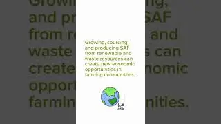 What is Sustainable Aviation Fuel? #SAF #carbonemissions