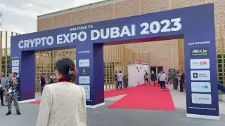 Crypto expo Dubai 2023 |Opening day of Crypto event at Festival arena Dubai