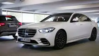 New 2021 Mercedes S Class   Fully Automated Valet parking at Stuttgart Airport