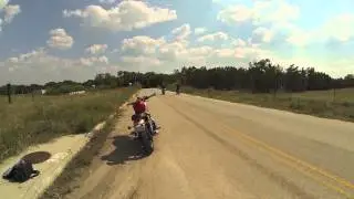 First Honda Grom Drag Race! Grom vs CB125S