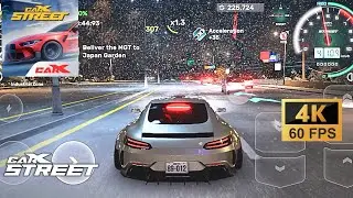Carx Street 4k 60fps Max graphics gameplay| New updates | Iphone 11