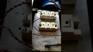 ESAB 400I 3 PHASE WELDING MACHINE CHANGE DISCRETE IGBT  TO MODULE IGBT CHANGE