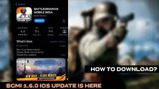 BGMI IOS UPDATE IS HERE | How to update bgmi 1.6.0 in Ios
