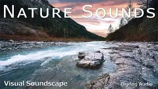 Water & Nature Sounds | RELAXING SOUNDS | Visual Soundscape | 4K