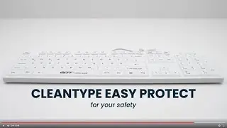 Cleantype Easy Protect - IP68 Keyboard