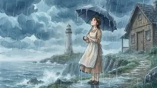 A Quiet Coastal Family Life 🌊 | Ghibli-Inspired Animation | Cozy Cooking & ASMR