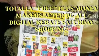 DOLLAR GENERAL All Digital FREE Plus Money Maker DG Saturday Coupon Rebate Shopping Haul | 1-11-2025