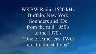 WKBW Radio Sounders and Station IDs