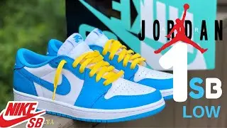 JORDAN 1 LOW UNC NIKE SB 