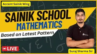 Sainik School Best Maths Class | Mathematics Question for AISSEE by Suraj Sir Best Teacher | Part 82