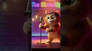 Stand up comedy show #standupcomedy #cat #funny #comedy #animation #standup