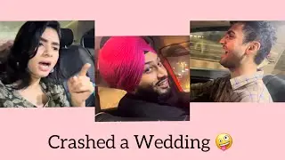 On Our Way to Crashing a Wedding 🤪 for the first time | Part 1 | Vlog03
