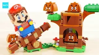 レゴ スーパーマリオ クリボーの遊び場  71433 レゴマリオ／ LEGO SuperMario Goombas' Playground Speed Build & Review