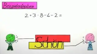 Mathe-&Uuml;bungsvideo: Wie du die Klammer-zuerst-Regel und die Punkt-vor-Srich-Regel richtig anwendest