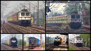40 in 1: High Speed Diesel+Electric Trains Unleashing Aggression in the Howrah-Barddhaman Chord.!!