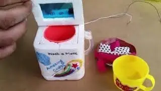 How to make a miniature washing machine | Brain Waves
