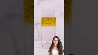 Look what happens when you mix this into water! #ScienceHack #MiniExperiment#VisualEffects #fyp