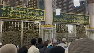 Ziyarat of Roza Rasool ﷺ | Al-Hujrah An-Nabawiyyah | A Heart-Touching HD view of Roza Rasool S.A.W