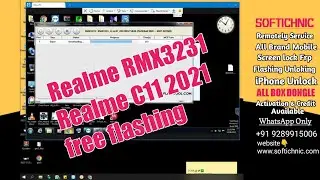 Realme C11 2021 RMX3231 flashing free by softichnic