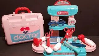 6mins most satisfying with unboxing little doctor's set |asmr