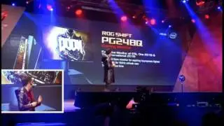 Asus ROG Swift PG248Q Gaming Monitor At Computex 2016