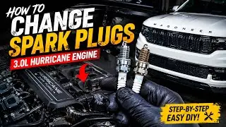 How to Change Spark Plugs on the 3.0L Hurricane Engine (Jeep Wagoneer)