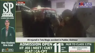 05 injured in Tata Magic accident in Padder, Kishtwar