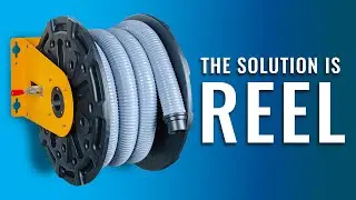 NEW! High-CFM Dust Collection Hose Reel l | Oneida Air Systems, Inc.