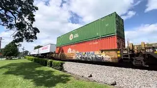 Railfanning at Thomasville, NC with cool crew part 1 emd leader, & GE leader! 08/09/2025. @homboldt 