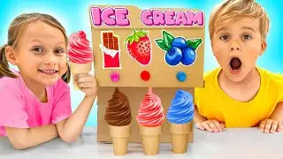 Ice Cream & Watermelon Challenge for kids