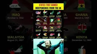 Countries That Gained Independence from the UK & Their Year 🌍