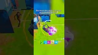 I would run from a mythic hammer user too😭 #fortnite #fortniteclips #fortnitefunny