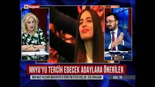 Nuh Naci Yazgan Üniversitesini Tercih Edecek Adaylara Öneriler - Doç. Dr. Zeki ORALHAN