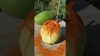 Spicy Raw Mango Masala | Spicy Mango Pickle 🤤