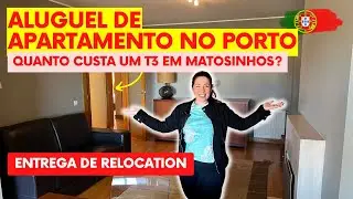 APARTAMENTO PARA ALUGAR EM PORTUGAL - ENTREGA! Quanto custa um T3 em Matosinhos? Morar bem no Porto