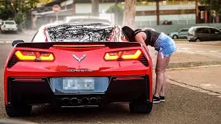 A VERDADEIRA INTERESSEIRA DO CORVETTE