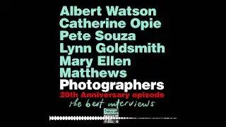 20th Anniversary celebration with photographers Catherine Opie, Albert Watson, Pete Souza, Lynn
