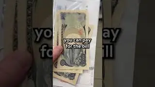 How To PAY BILLS In Japan 🧐💵 #shorts