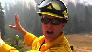 Jake Whittenberg at Taylor Bridge fire