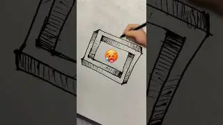 3D Rectangle🤯 #shorts #short #drawing #sketch #painting #drawing #handmade  #art #creative #pencil