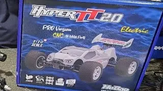 Hobao hyper tt 2.0 unboxing and test run on the flysky g11p