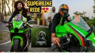 FIRST RIDE WITH DAD IN NEW BIKE ||THE UK 07 SAVYA RIDES @Savya @theuk07rider|| International update