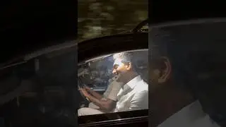 YS Jagan Mohan Reddy Visuals In Car ❤️🤩🙌 | Jagan Anna | Andhra Pradesh | YSRCP | #trending #viral