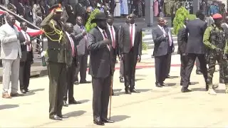 Rebel leader Riek Machar returns to mark peace deal in South Sudan
