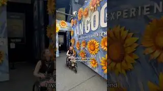 На лондонской выставке Van Gogh Experience не было доступа 😅 #инвалиднаяколяска #инвалид #доступн...