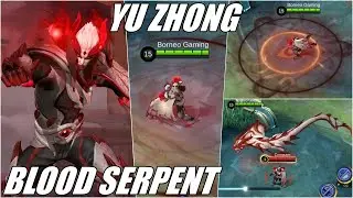 Yu Zhong Blood Serpent New Collector Skin, Skill Effect & 3D Animation | Mobile Legends